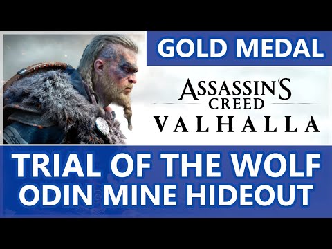 Odin Mine Hideout: Wolf Mastery Challenge (Gold Medal) - Assassin's Creed Valhalla