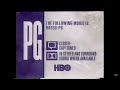 HBO PG Rating Bumper 1991