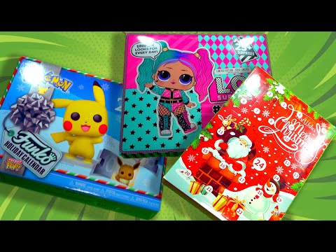 Opening Advent Calendars (Christmas)