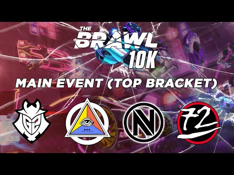 The Brawl $10000 Rocket League Tournament Final! (Top Bracket w/G2, 3SA, ENVY, 72PC, & Grand Finals)