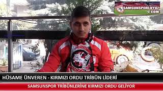 SAMSUNSPOR TRİBÜNLERİNE KIRMIZI ORDU GELİYOR