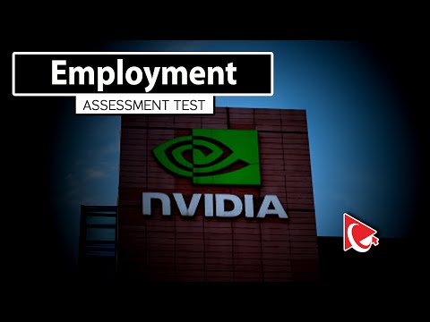 How to Pass NVIDIA EMPLOYMENT ASSESSMENT TEST - Questions and Answers with Solutions