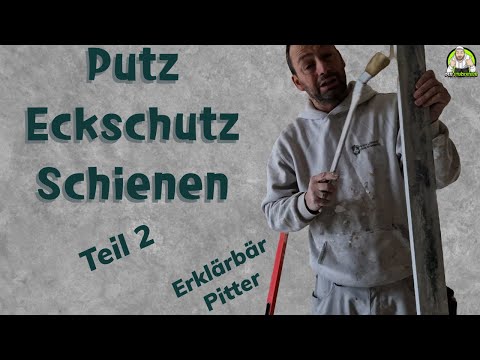 Erklärbär Pitter | How do I install plaster corner protection rails? - Part 2