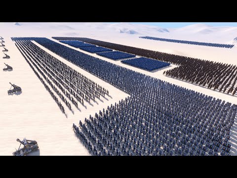 1.000 CHAOS MARINES vs MEDIEVAL ARMY | Ultimate Epic Battle Simulator