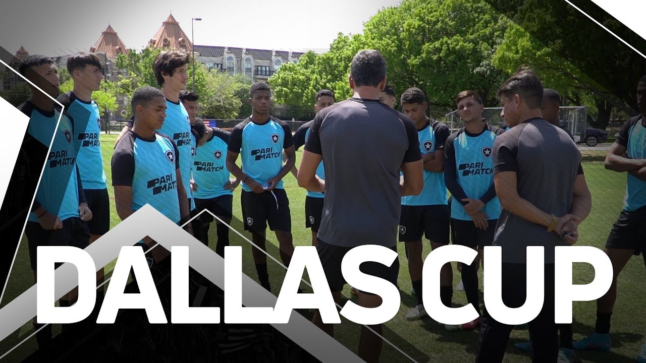 VÍDEO: Botafogo faz primeiro treino para a Dallas Cup Sub-19; estreia é neste domingo