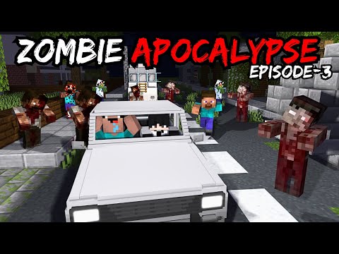 Unleashing Zombie Virus in Minecraft - EP-3