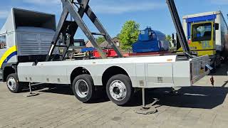 Camion à échelle télescopique MAN 26.362 FNL/LL 6x2/4 Sleeper Cab Euro 0 - LED Screen Scissor Lift à vendre - Image 4 | Machineryline BE Camion à échelle télescopique MAN 26.362 FNL/LL 6x2/4 Sleeper Cab Euro 0 - LED Screen Scissor Lift | Image 4 - Machineryline