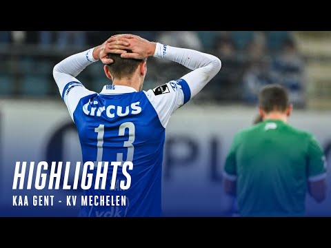 🎬 Samenvatting KAA Gent - KV Mechelen: 1-2 (MD21 JPL)