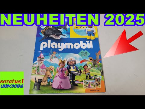 Playmobil Prospekt Katalog 2025 Januar- Juni Neuheiten seratus1 unboxing