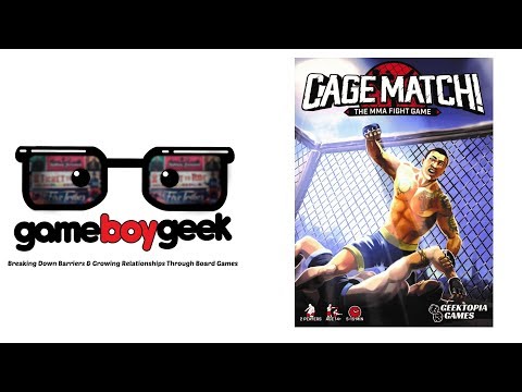 Cage Match Quick Overview (Geektopia Games)