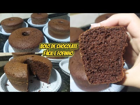 BOLO DE CHOCOLATE FÁCIL E FOFINHO l SABRINA SANTOS MÃE DE TRÊS