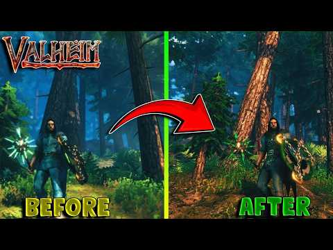 Before vs After Valheim Textures Pack – Mind-Blowing