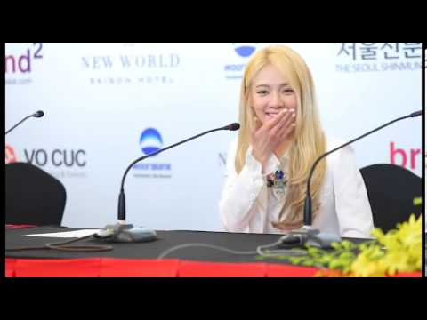 140322 Hyoyeon - HEC Korea Festival in Vietnam press conference