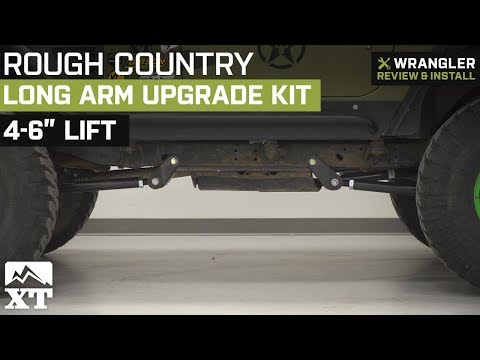 Jeep Wrangler Rough Country Long Arm Upgrade Kit for 4-6" Lift (1997-2006 TJ) Review & Install