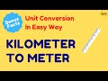 Kilometer to Meters & Meters to Kilometer (with Practice Problems)