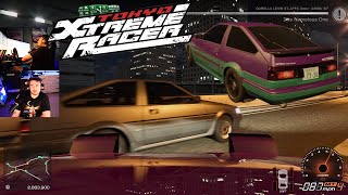 Playing Tokyo Xtreme Racer Like a Drift Game! (Bald Soft Tires)