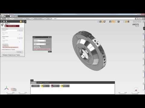 ANSYS AIM: Nonlinear Contacts