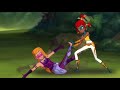 Tickling Scene Cartoon