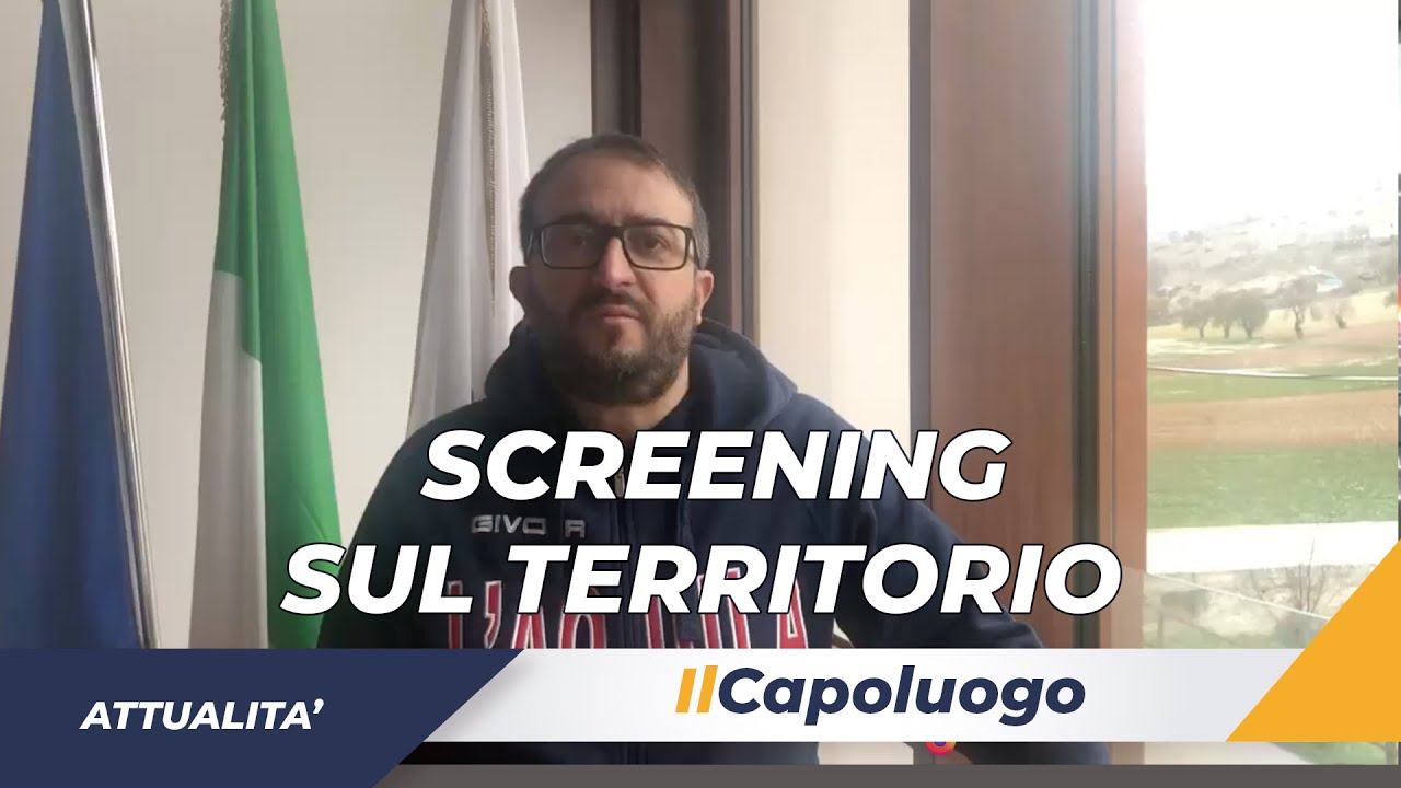 Prosegue lo screening sul territorio: servono volontari per L’Aquila