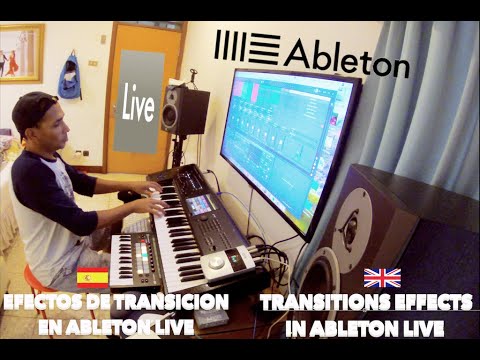 Ableton Live Efectos de transición/Effects Transition Billie Eilish (Bad Guy) Cover.