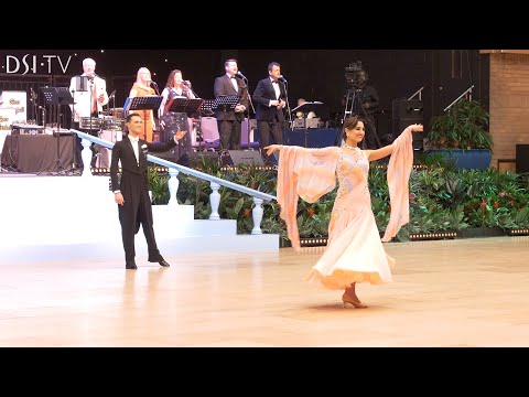 Kyle Taylor & Izabela Skierska Intro Dance Amateur Ballroom Final - UK Open 2020 DSI TV
