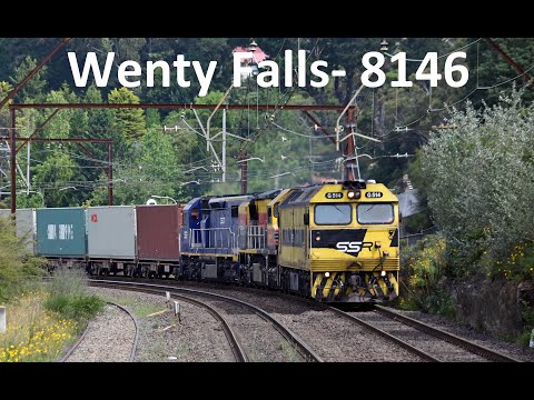 Wentworth Falls- G 514, BRM 002 and C 507- Run 1845