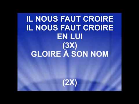 IL NOUS FAUT CROIRE - Cris de joie - Naomi Anica