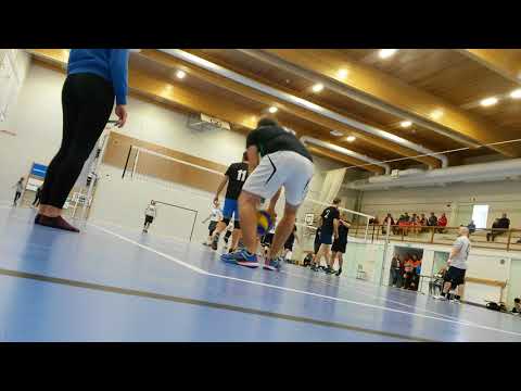 Bombbeballe vs Martti, Erä 2. Miehet KS-lentopallo 2018-2019, ensimmäinen turnaus.