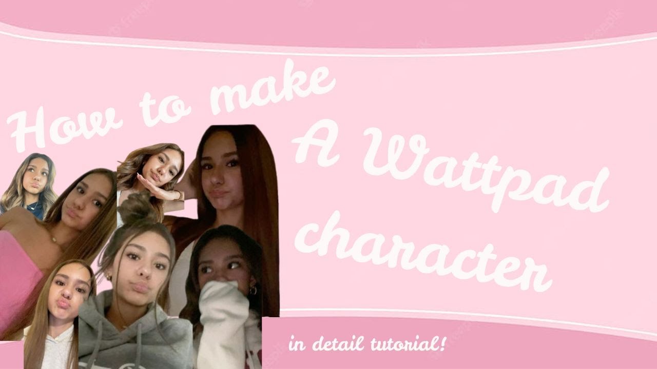 How to create a Wattpad character!