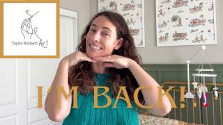 I'm Back! New Chapter Channel Trailer- Writing, Sewing, Drawing, Knitting, and More