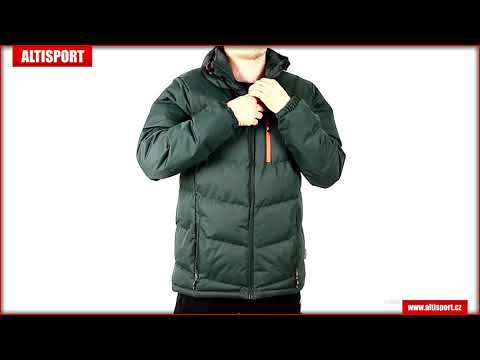 pánská zimní bunda trespass blustery ash