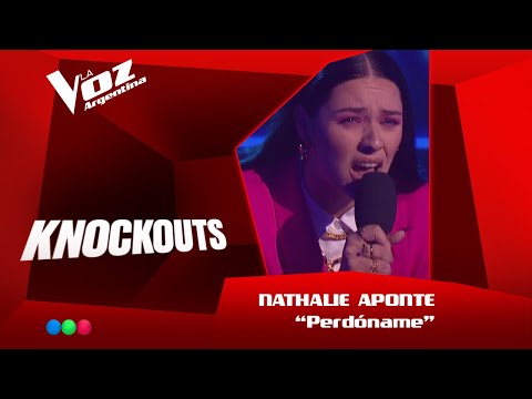Nathalie Aponte - “Perdóname” - Team Luck Ra - Knockouts - La Voz Argentina 2025