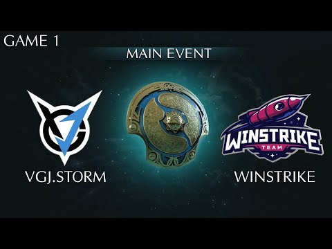 Highlights VGJ Storm vs Winstrike TI8 Main Event | Winstrike  vs VGJ Storm Game 1