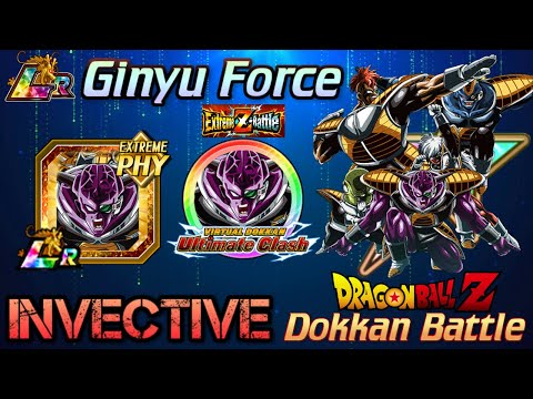 LR GINYU FORCE EZA This Team is OP! Ultimate Clash DBZ : Dokkan Battle (Global)