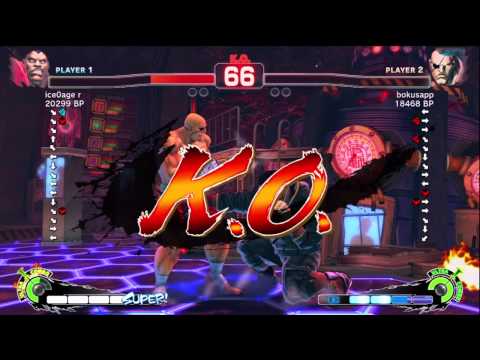 - R - [Balrog] vs Bonchan [Sagat] 1 of 2 SSF4 Japanese Online Ranked Matches - TRUE-HD
