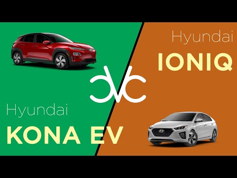 Hyundai IONIQ 2020 vs Hyundai KONA EV 2019