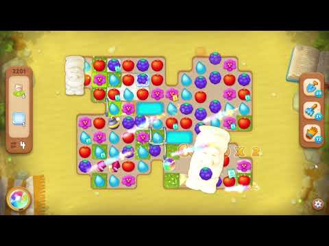 Gardenscapes 2201 Level - 15 moves - NO BooSTERS