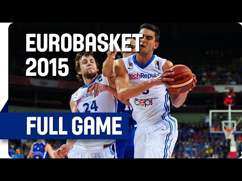 Czech Republic v Estonia - Group D - Full Game - Eurobasket 2015