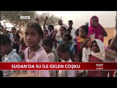 Sudan'da Su ile Gelen Coşku