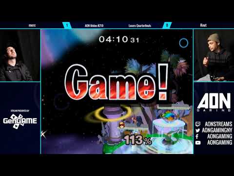 AON Melee #210 Losers Quarterfinals Merc Vs Knut