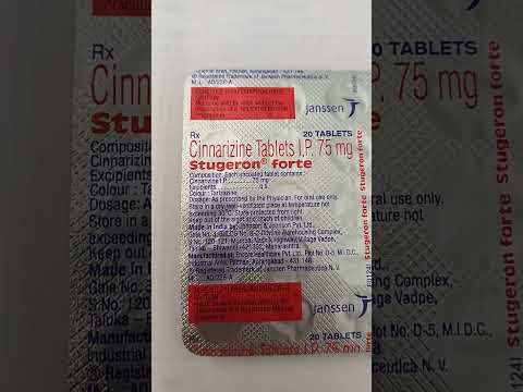 Cinnarizine 75 Mg Tablet
