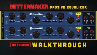 Video thumbnail for Bettermaker Passive Equalizer | How to use - How it sounds - Walkthrough (no talking) || New Plugin! by Colorful Tones Studio