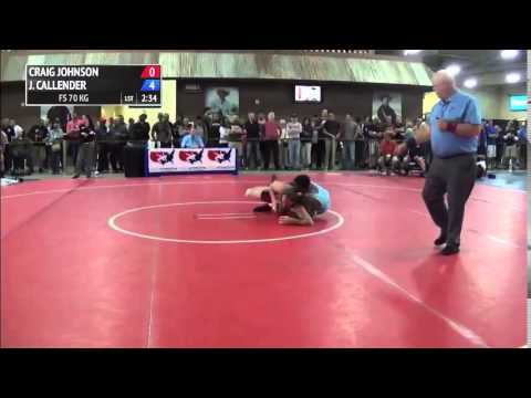 70 kg R1 - Craig Johnson (OGHOP) vs Jahlani Callender (Blue and Gold WC)