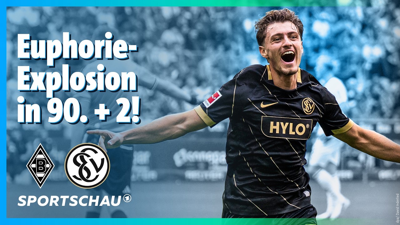 Borussia Mönchengladbach 3 - 4 SV 07 Elversberg highlights