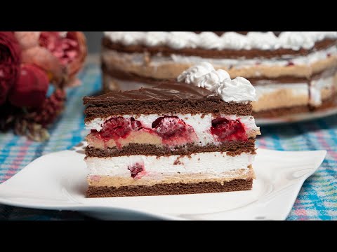 Super brza čoko moko plazma torta maline bez kuhanja