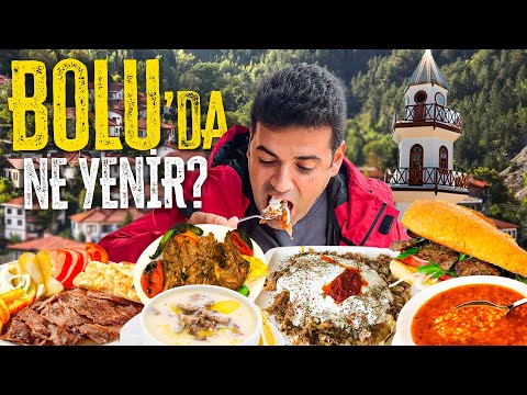 BOLU’DA BİR GÜNDE NE YENİR 2!!!