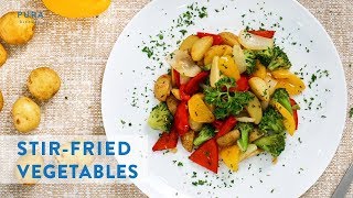 Stir Fried Vegetables Recipe - Western Style - Resep Sayur - Pura Kitchen