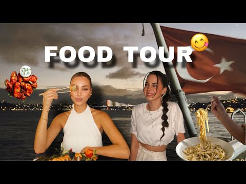 FOOD TOUR in ISTANBUL 😋​🍔​🍗​ I  nil