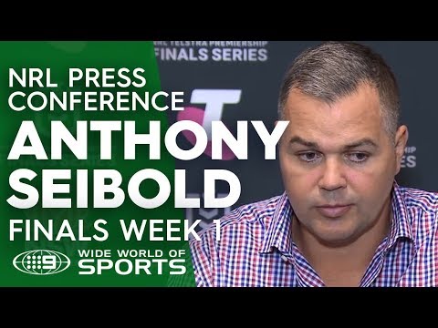 Anthony Seibold answers tough questions after Broncos embarrassing finals exit | NRL on Nine