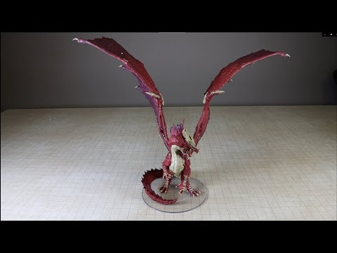D&D Icons of the Realms miniature: Balagos, Ancient Red Dragon, A Quick Review